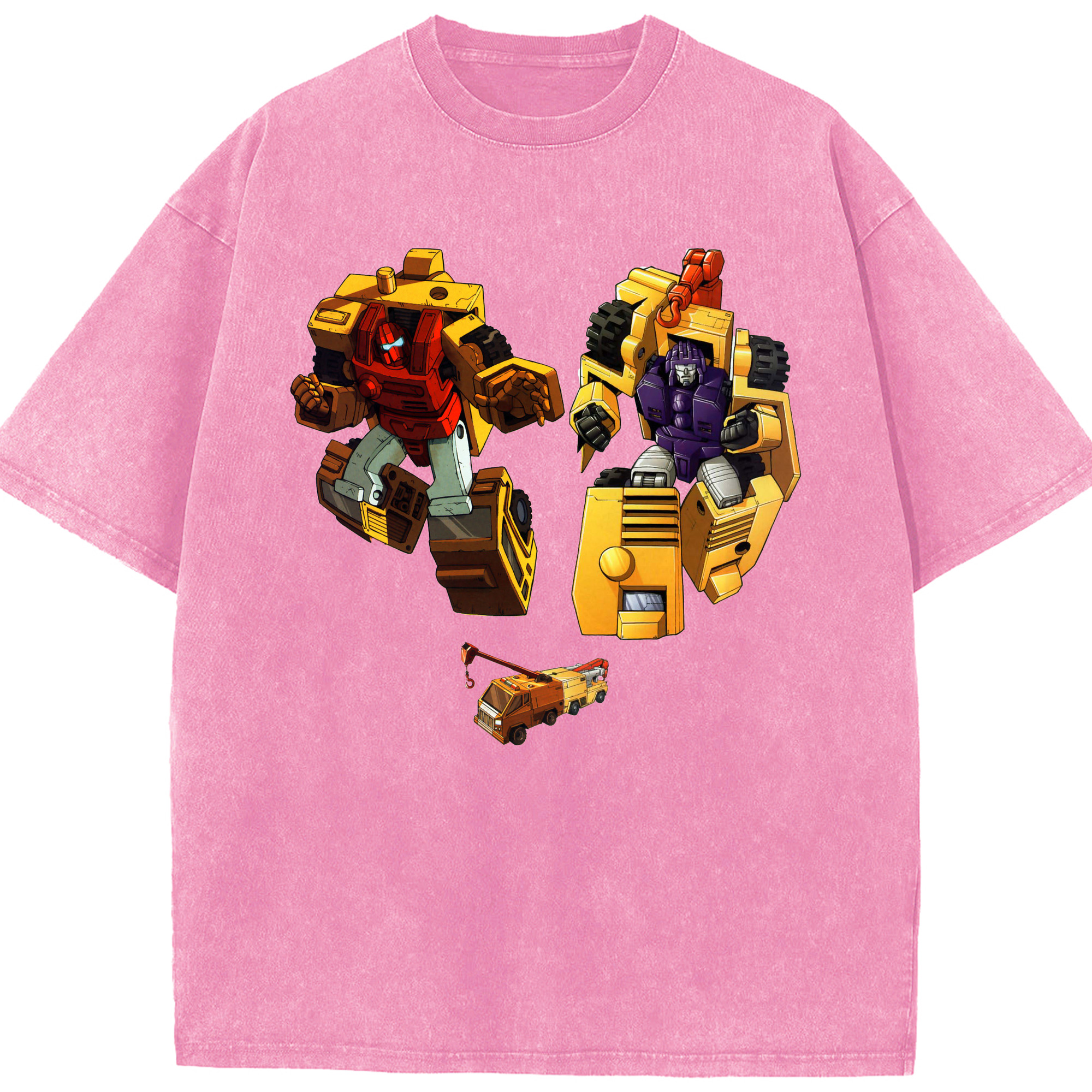 （画像用）  綿100% ヴィンテージ風 半袖Tシャツ（フロントプリント）